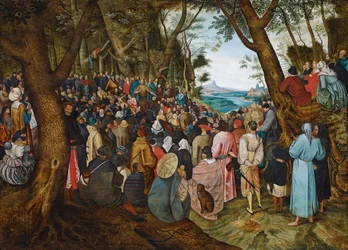 Die Predigt des Heiligen Johannes des Täufers